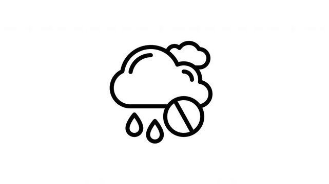 cloud animated icon