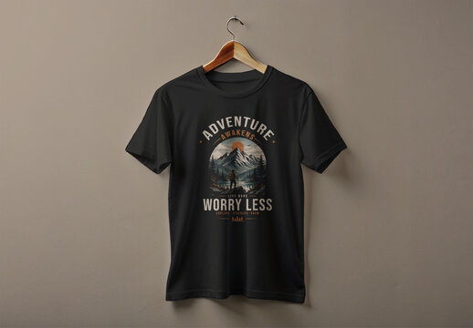 Adventure Theme T Shirt Design