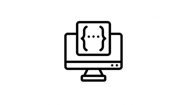 code animated icon