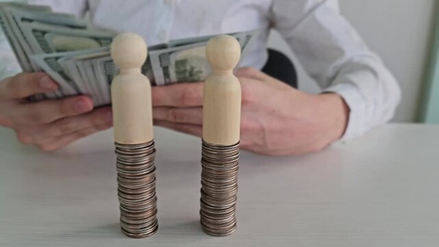 Understanding value with money and coins through simple visual examples