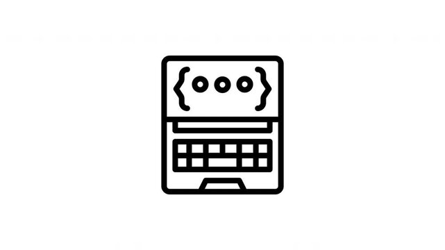 code animated icon