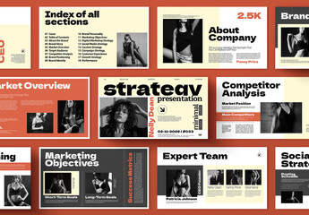 Modern Business Strategy Presentation Template
