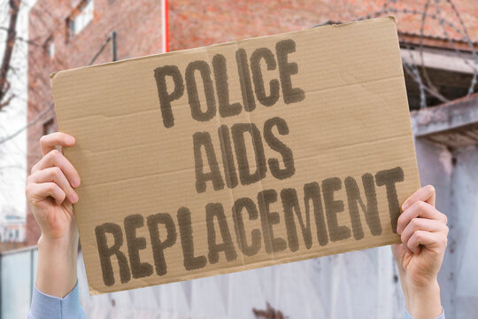 "Police Aids Replacement" Official reports support document renewal. LOST. POLICE. AIDS. REPLACEMENT. OFFICIAL.