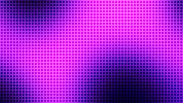 Abstract gradient purple and pink background animation with elegant halftone dot texture 4K