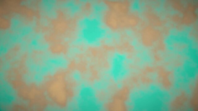 Copper Patina a Macro Looping Crystal Texture Background Animation for Elegant Video Projects