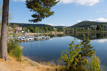 Fototapeta premium Wunderschöner Schluchsee im Schwarzwald