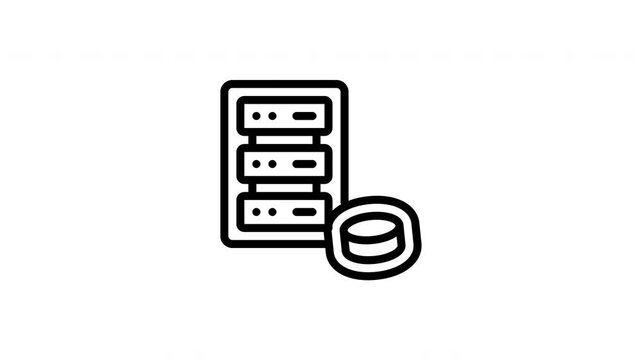 data server animated icon