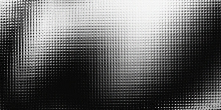 Abstract black and white halftone wave background minimalist design.