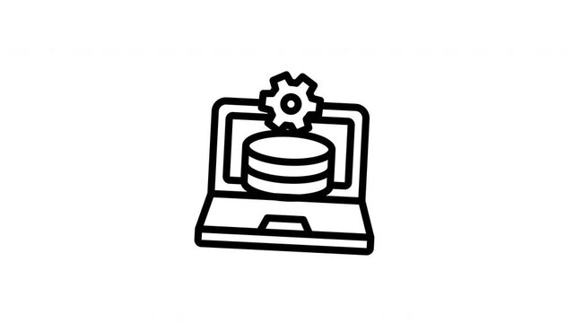 database animated icon