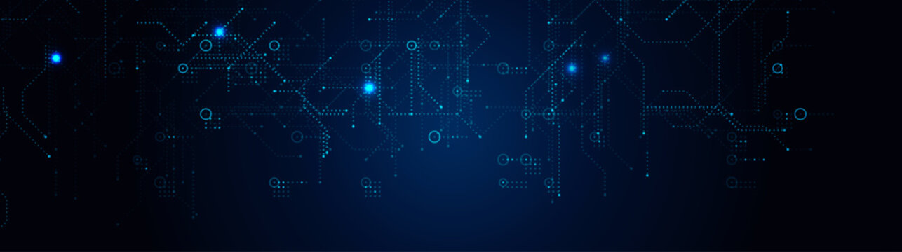 Hacker Attack Cyber Security Digital Data Breach Computer Fraud Blue Code Cyberattack Screen Alert. Malware Internet Crime Cybersecurity Software Technology System Network Protection. Vector Concept