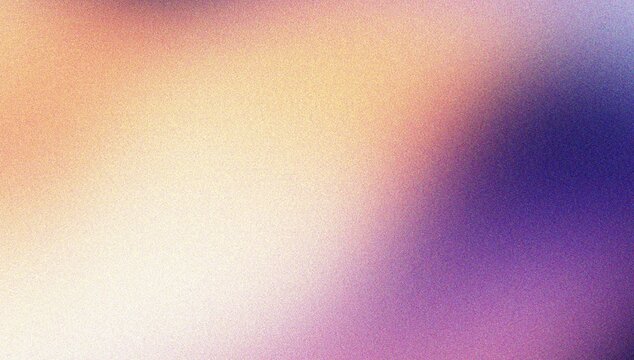 Abstract artistic background featuring dreamy purple and warm sunset colors with heavy grainy texture for creative projects.
