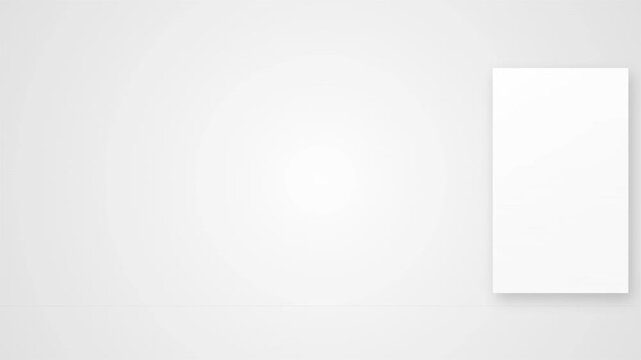 Animated White Branding Mockup Templates for Business Identity and Social Media Layouts on Neutral Background 4k video