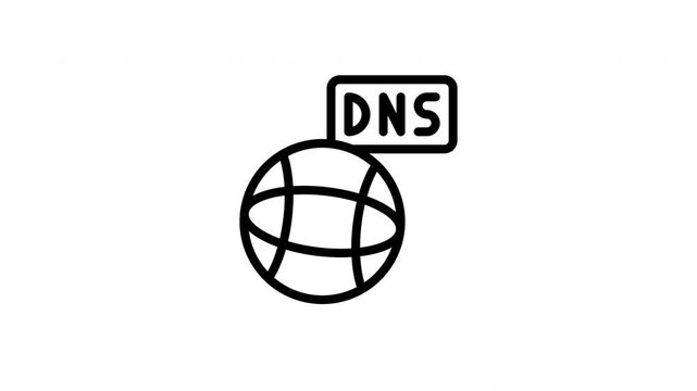 DNS server animated icon