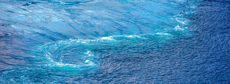 Saltstraumen maelstrom. Nature marine background