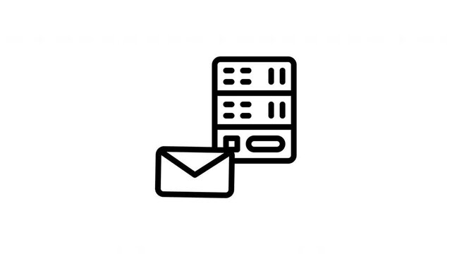 email hosting animated icon