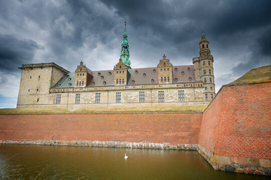Kronborg Castle in Helsing&oslash;r, Denmark