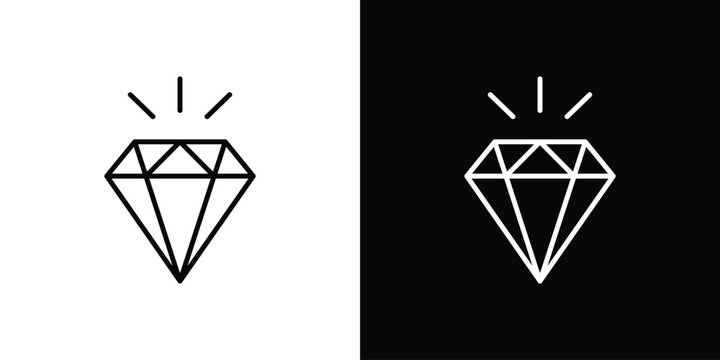 SEM icon outline symbol pack