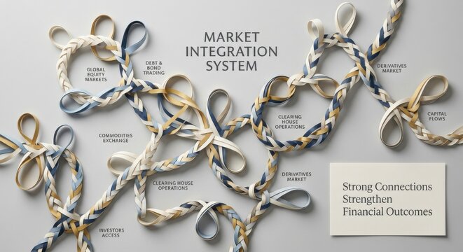 Market Integration System: Braided Strands Connecting Financial Concepts