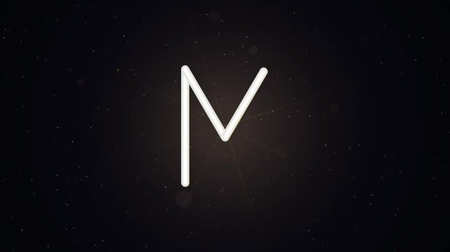 High-End Brand Mark - Majestic Monogram M Platinum Logo Reveal