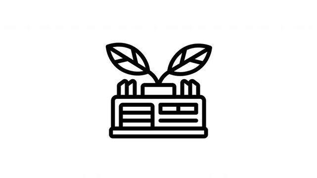 factory animated icon