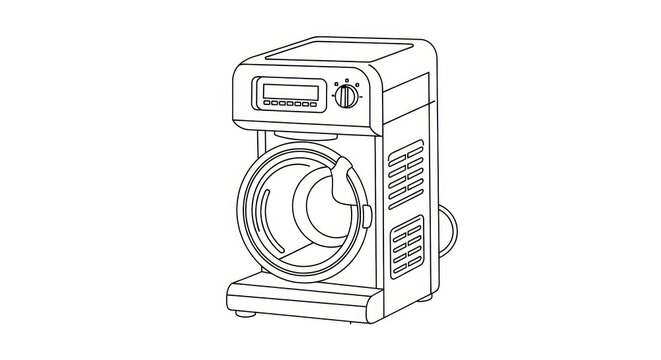 Washing Machine Appliance Home Laundry.