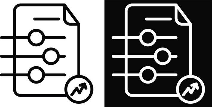 optimize Two-tone version in black and white background