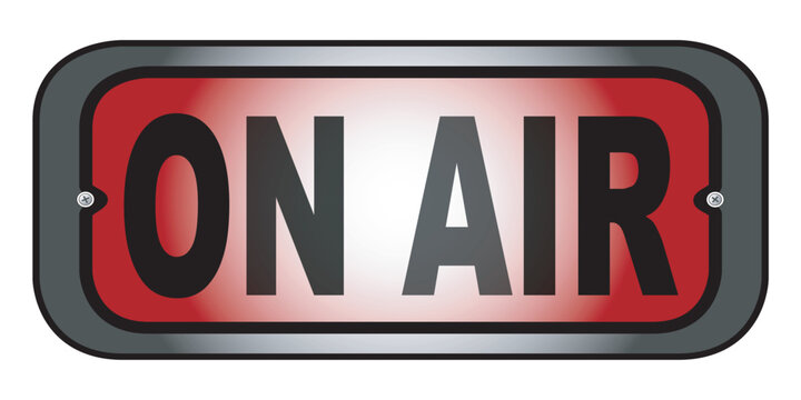 On Air Studio Sign