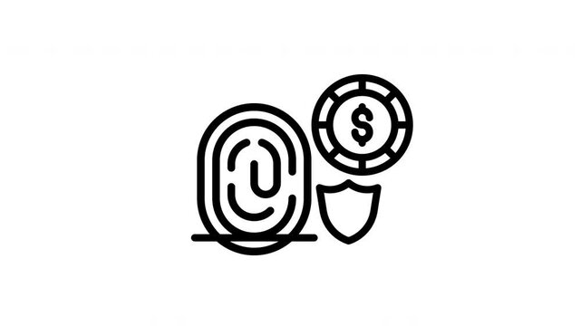fingerprint animated icon