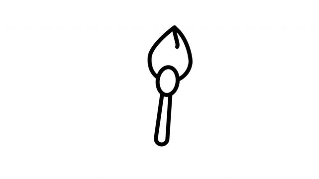 fire starter animated icon