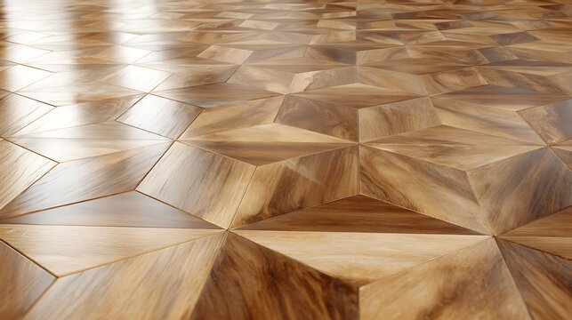 engineered parquet wood texture, repeating geometric pattern with consistent grain tone, smooth polished surface, seamless composition, modern interior material background, product display surface,