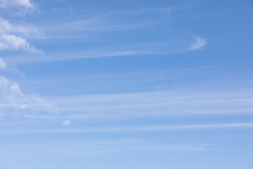 Fototapeta premium White clouds and blue sky