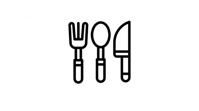 fork animated icon