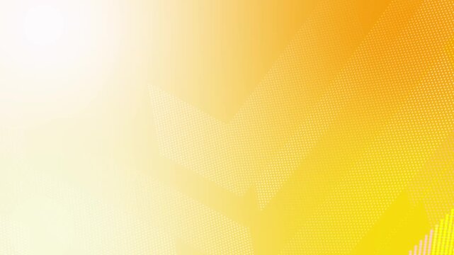 Abstract Yellow & Gold Halftone Geometric Background
