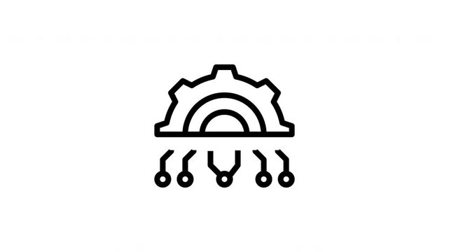 gear animated icon
