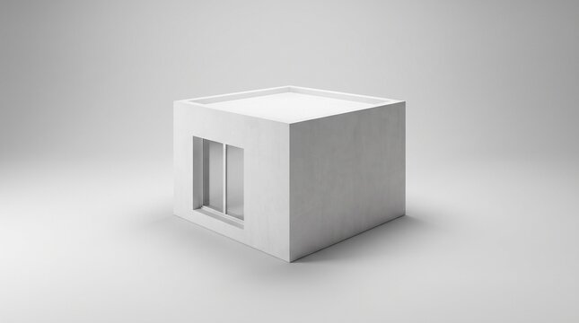 3d rendered illustration of a metal safe