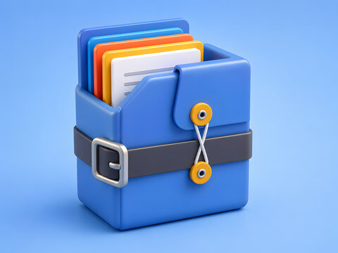 Navigate your files with fun: Cartoon file manager at your service!