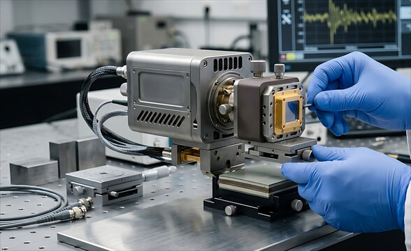 Advanced Electromagnetic Imaging Device for Non-Invasive Material Detection