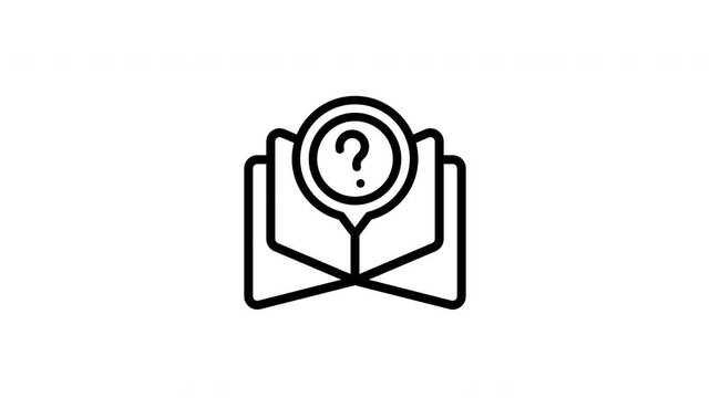 knowledge animated icon