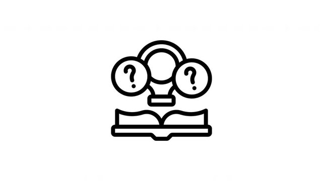 knowledge base animated icon