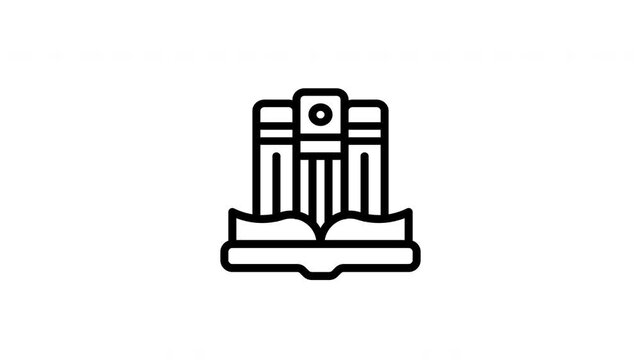 library animated icon