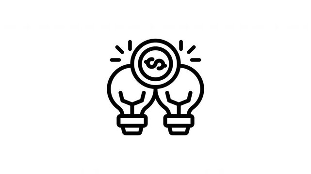 lightbulb animated icon
