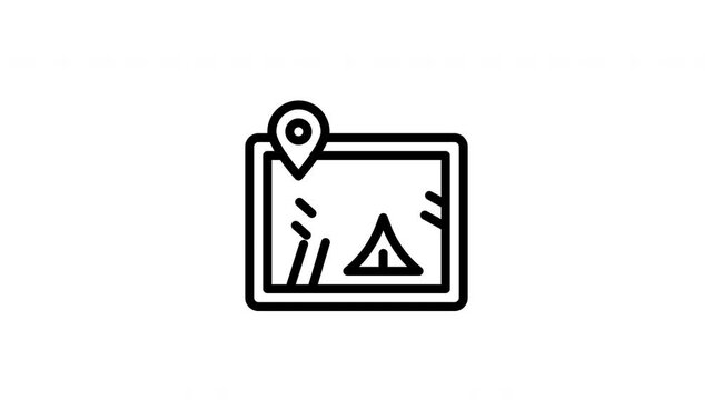 map animated icon