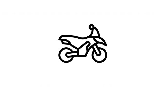 motocross animated icon