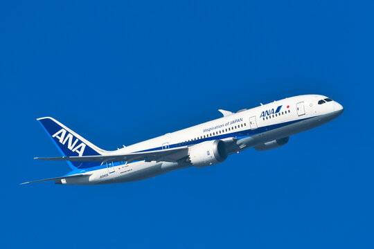 全日本空輸(ANA)の旅客機 ボーイング787-8ドリームライナー (JA840A)