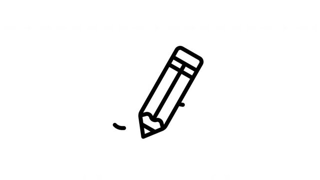 pencil animated icon