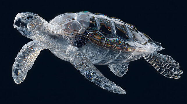 Glass Sea Turtle