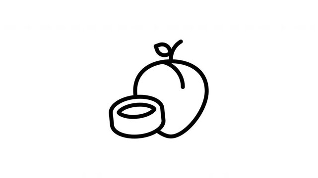 plum animated icon
