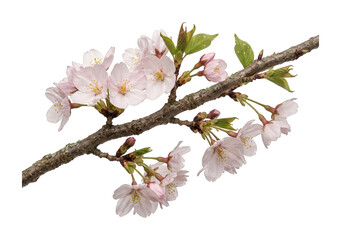 Delicate cherry blossom png pink cherry blossom png spring cherry blossom cutout fresh sakura png isolated transparent background image © Siyam