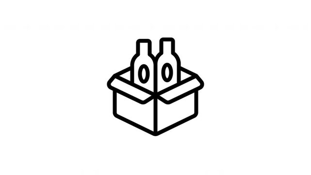 product box animated icon