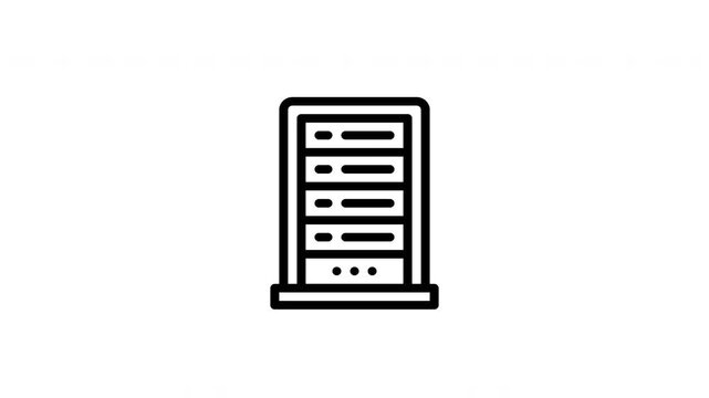 server rack animated icon